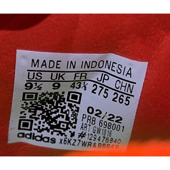 Adidas Predator Edge.1 SG. (GW1016). Solar Red Football Shoes Men Size 9.5 NIB. - Picture 7 of 8